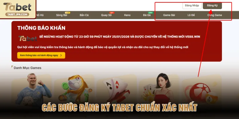 Các bước đăng ký Tabet chuẩn xác nhất