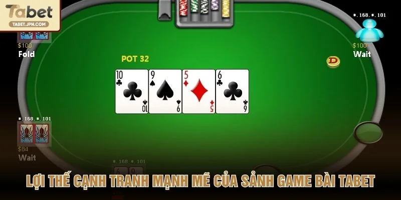 Lợi thế cạnh tranh mạnh mẽ của sảnh game bài TABET