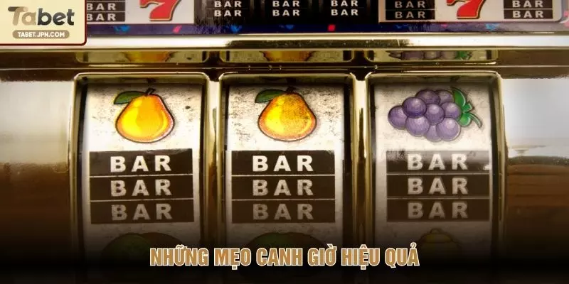 Những mẹo canh giờ hiệu quả